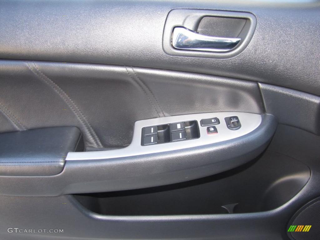 2003 Accord EX-L Sedan - Satin Silver Metallic / Black photo #13