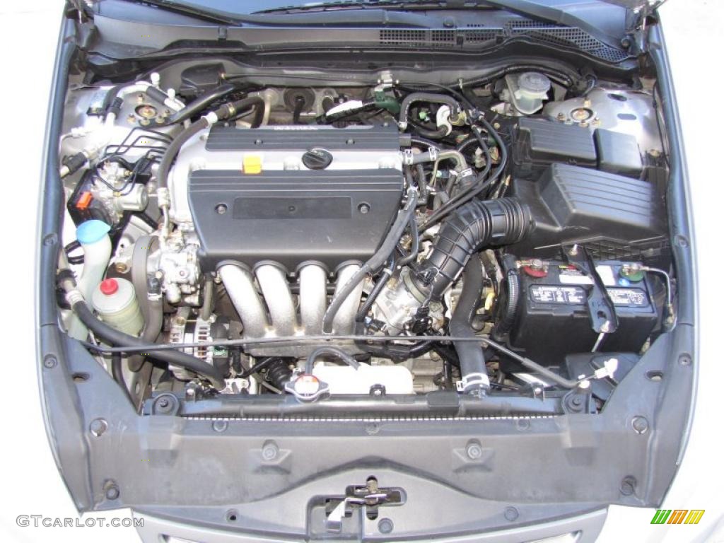 2003 Accord EX-L Sedan - Satin Silver Metallic / Black photo #19