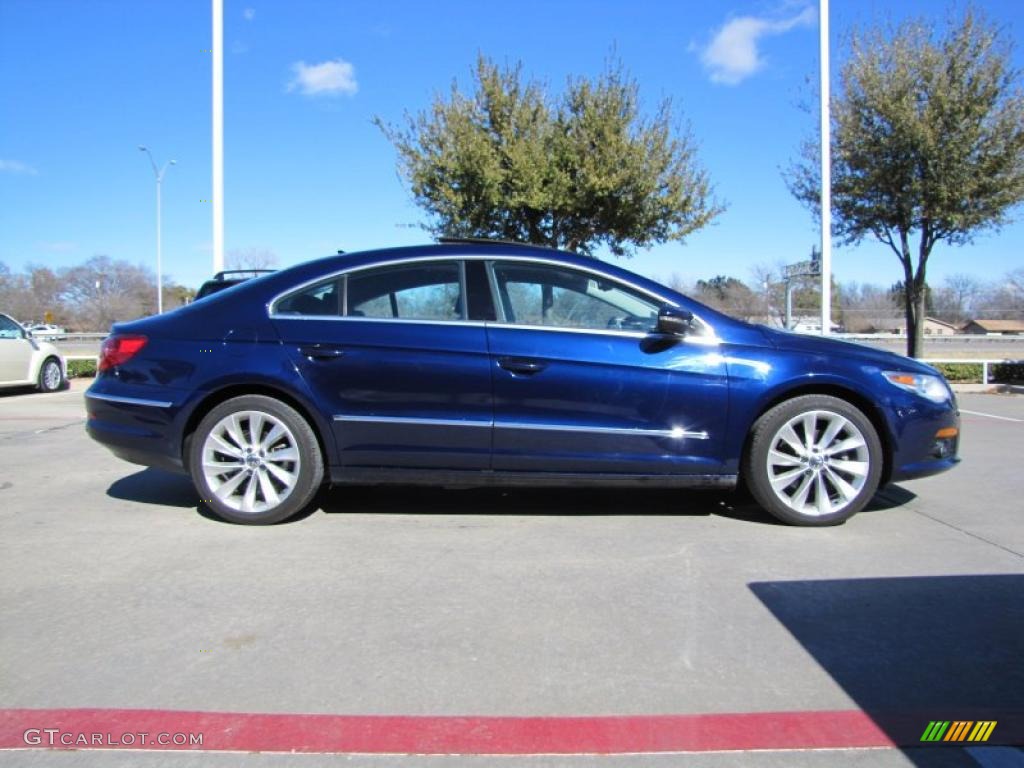 Shadow Blue Metallic 2009 Volkswagen CC VR6 Sport Exterior Photo #45016318
