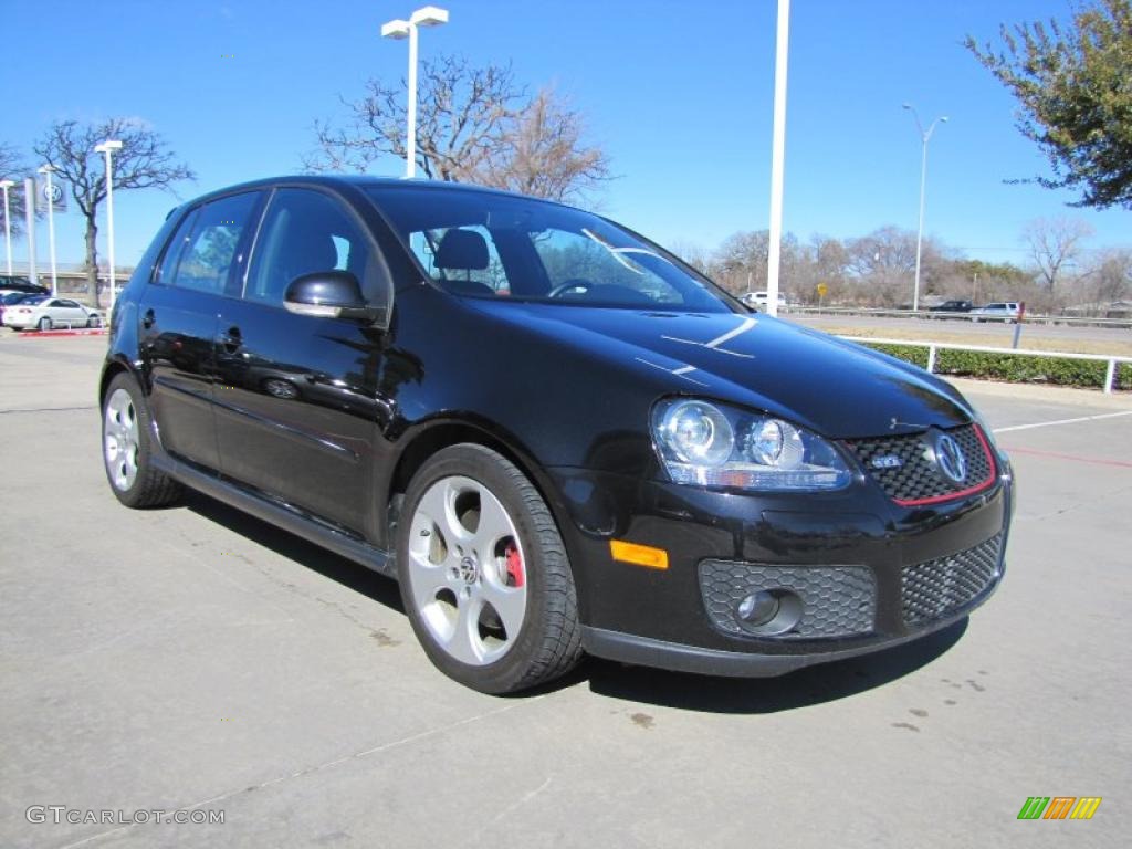 Black Magic Metallic 2008 Volkswagen GTI 4 Door Exterior Photo #45016430