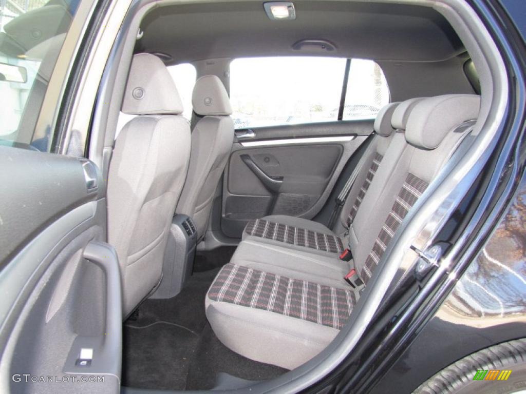 Interlagos Plaid Cloth Interior 2008 Volkswagen GTI 4 Door Photo #45016450