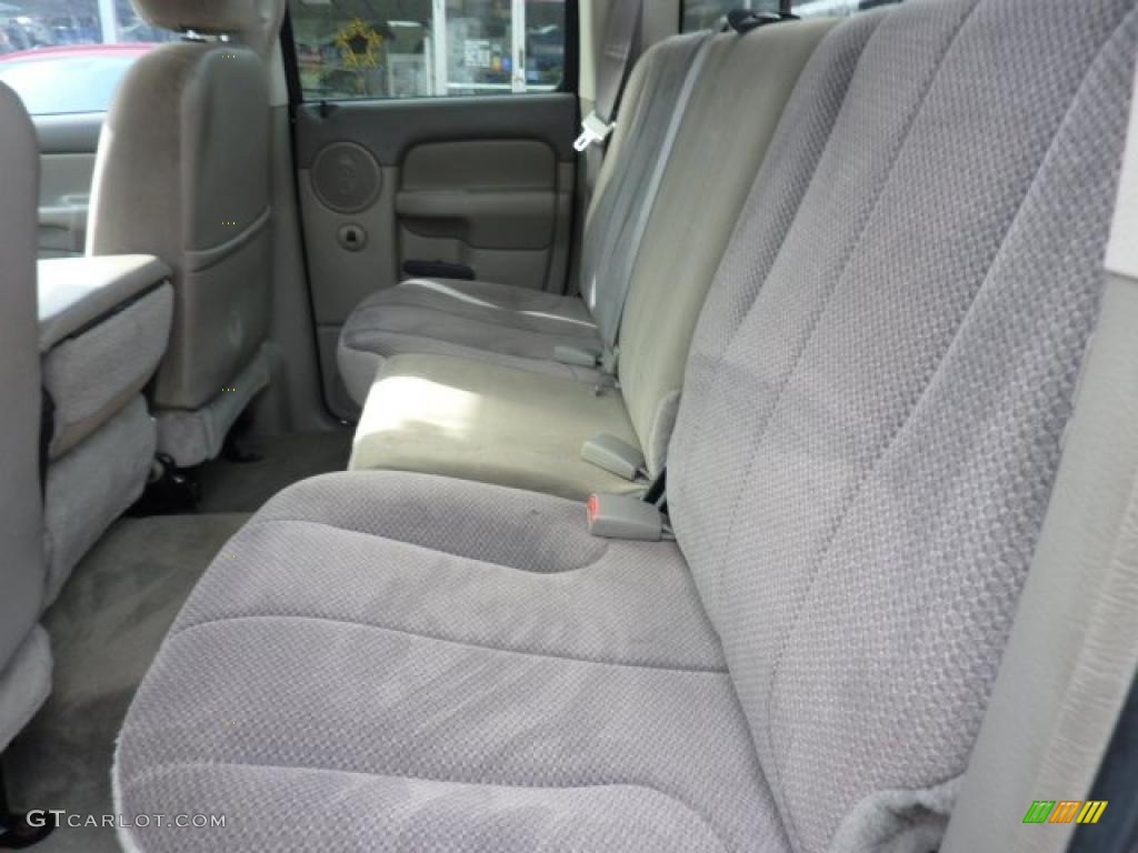 Taupe Interior 2003 Dodge Ram 2500 SLT Quad Cab 4x4 Photo #45016571
