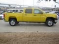 2011 Fleet Yellow GMC Sierra 2500HD SLE Crew Cab 4x4  photo #6