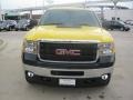 2011 Fleet Yellow GMC Sierra 2500HD SLE Crew Cab 4x4  photo #8
