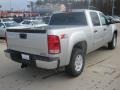 Pure Silver Metallic 2011 GMC Sierra 1500 SLE Crew Cab 4x4 Exterior