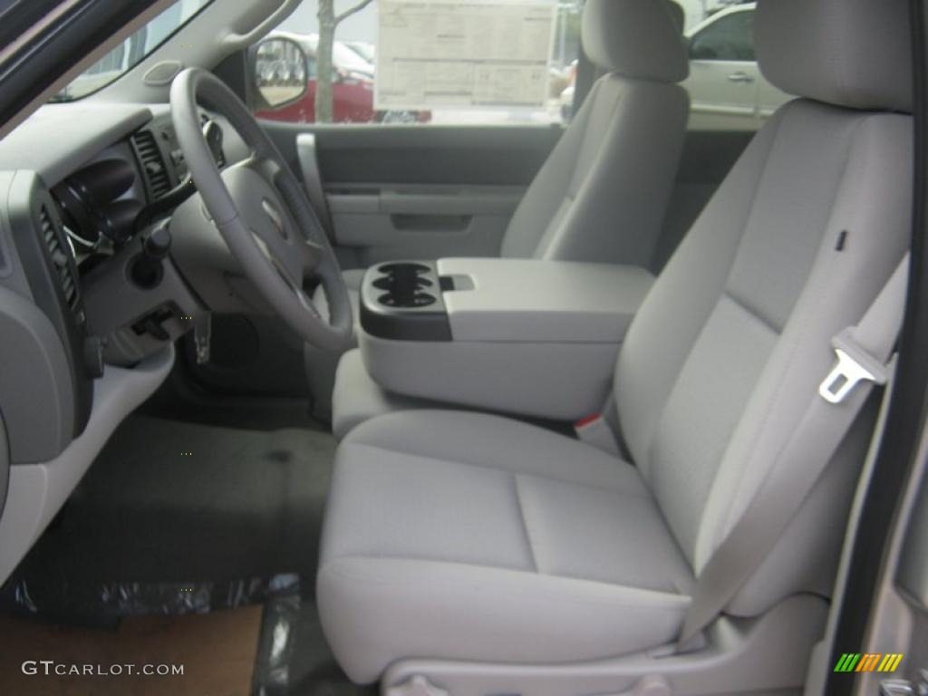 Dark Titanium/Light Titanium Interior 2011 GMC Sierra 1500 SLE Crew Cab 4x4 Photo #45017316
