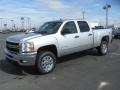 Sheer Silver Metallic 2011 Chevrolet Silverado 2500HD LT Crew Cab 4x4 Exterior