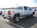 Sheer Silver Metallic 2011 Chevrolet Silverado 2500HD LT Crew Cab 4x4 Exterior