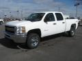 2011 Summit White Chevrolet Silverado 2500HD Crew Cab 4x4  photo #1