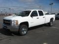 2011 Summit White Chevrolet Silverado 2500HD Crew Cab 4x4  photo #1