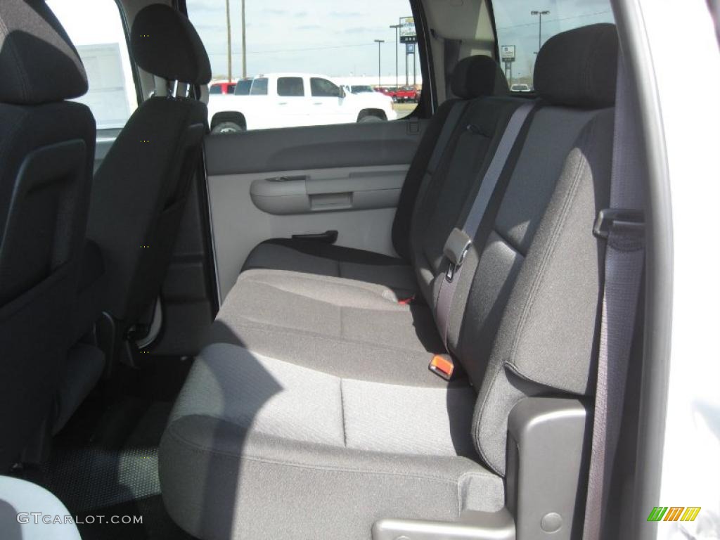 Dark Titanium Interior 2011 Chevrolet Silverado 2500HD Crew Cab 4x4 Photo #45017924