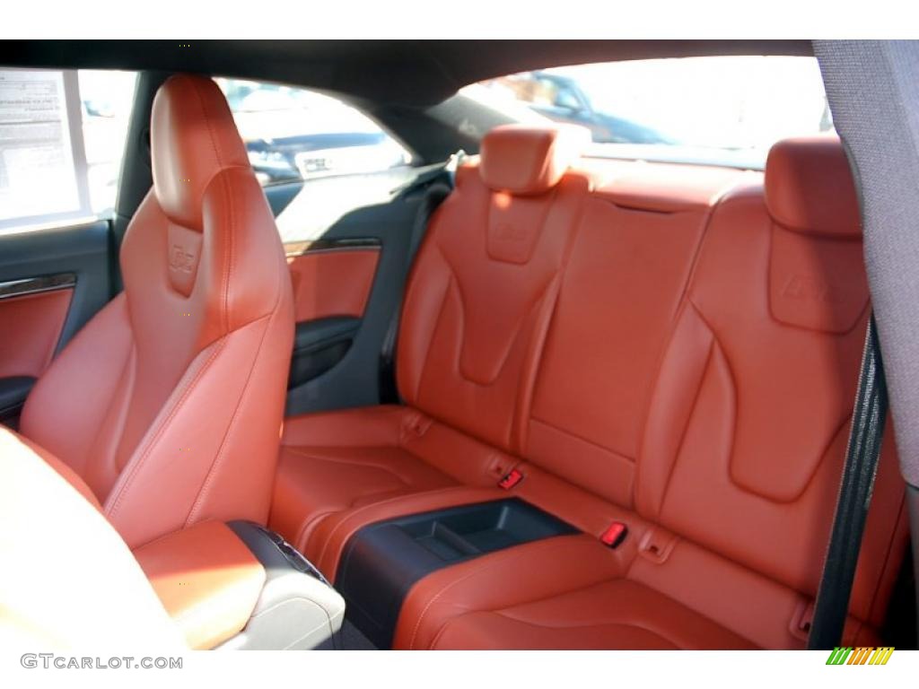 Tuscan Brown Silk Nappa Leather Interior 2010 Audi S5 4.2 FSI quattro Coupe Photo #45018068