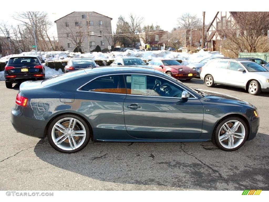 Meteor Gray Pearl Effect 2010 Audi S5 4.2 FSI quattro Coupe Exterior Photo #45018088