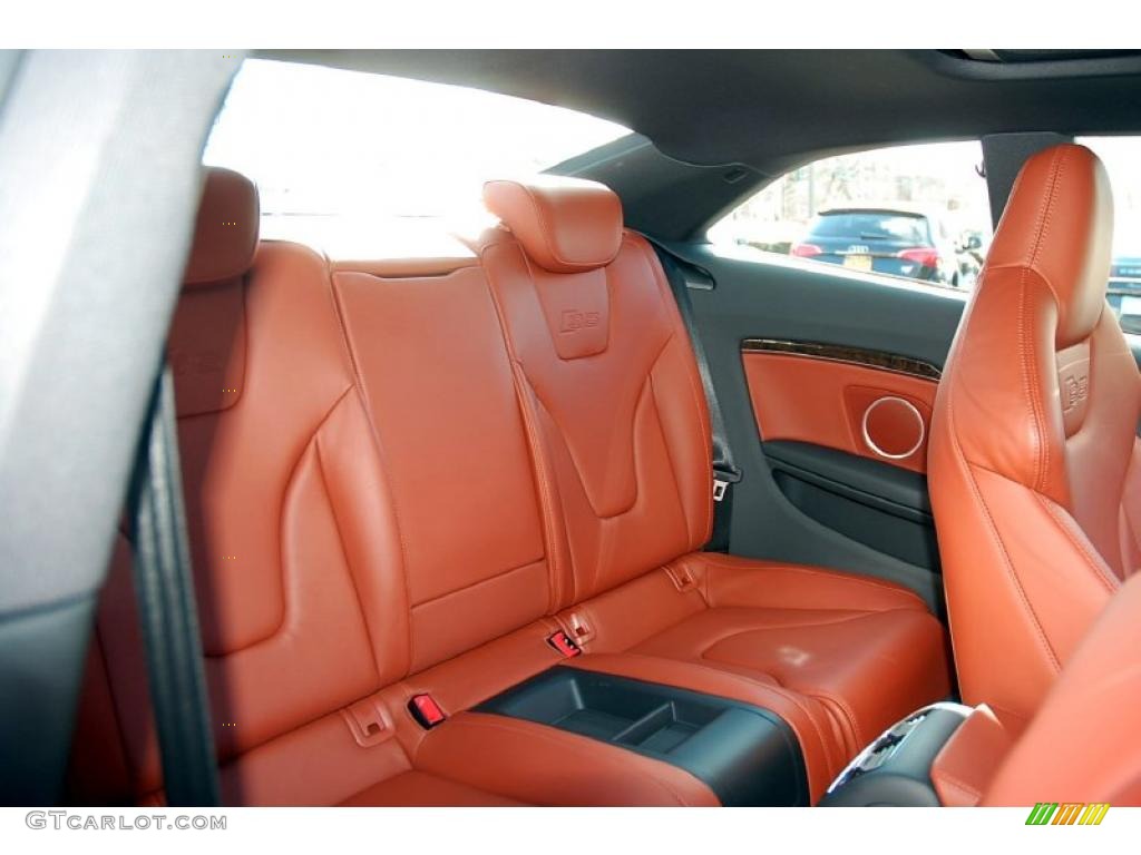 Tuscan Brown Silk Nappa Leather Interior 2010 Audi S5 4.2 FSI quattro Coupe Photo #45018096