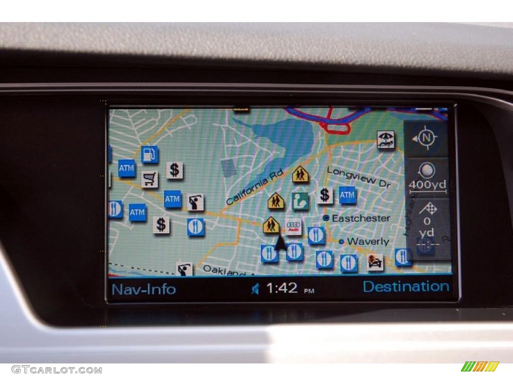 2009 Audi A4 2.0T quattro Sedan Navigation Photo #45018213