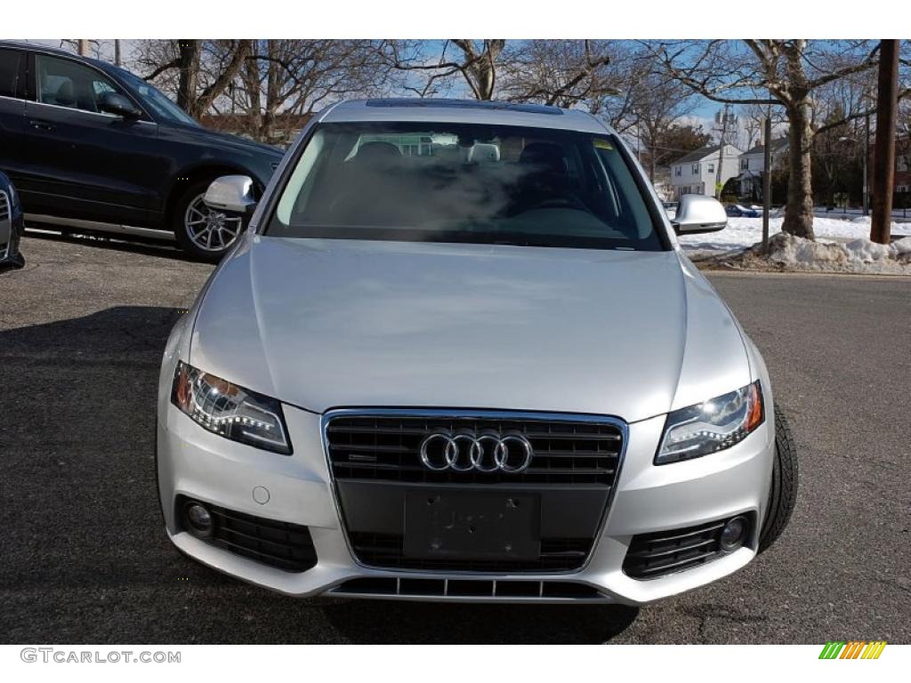 Ice Silver Metallic 2009 Audi A4 2.0T quattro Sedan Exterior Photo #45018230