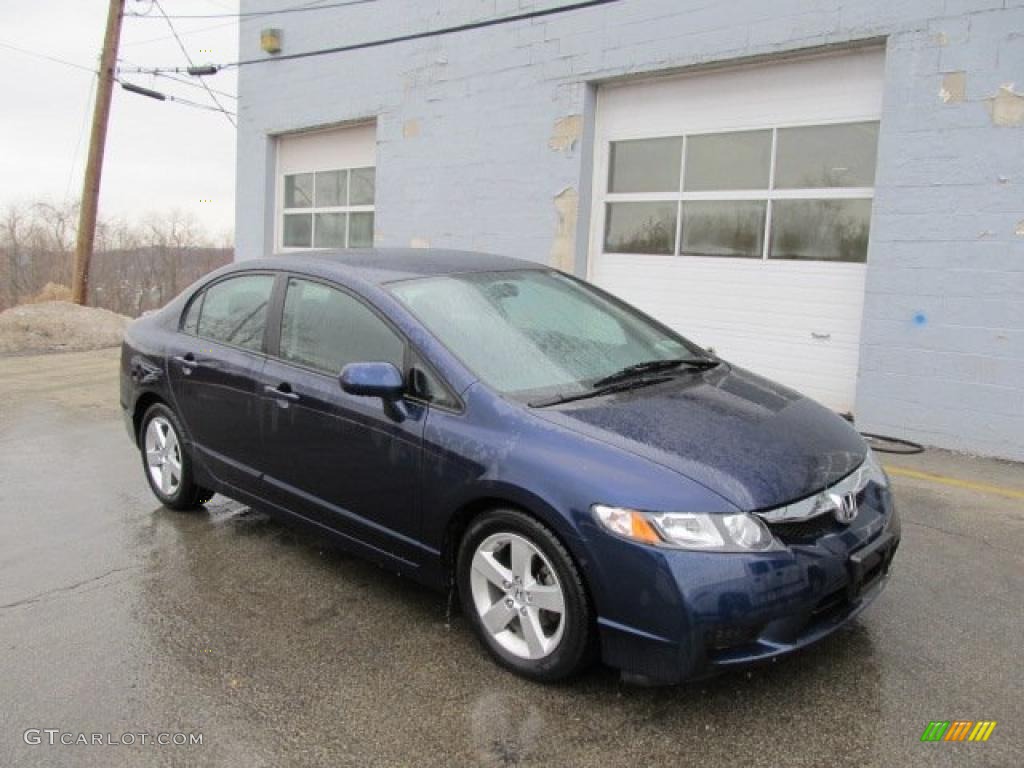 Royal Blue Pearl 2009 Honda Civic LX-S Sedan Exterior Photo #45018439