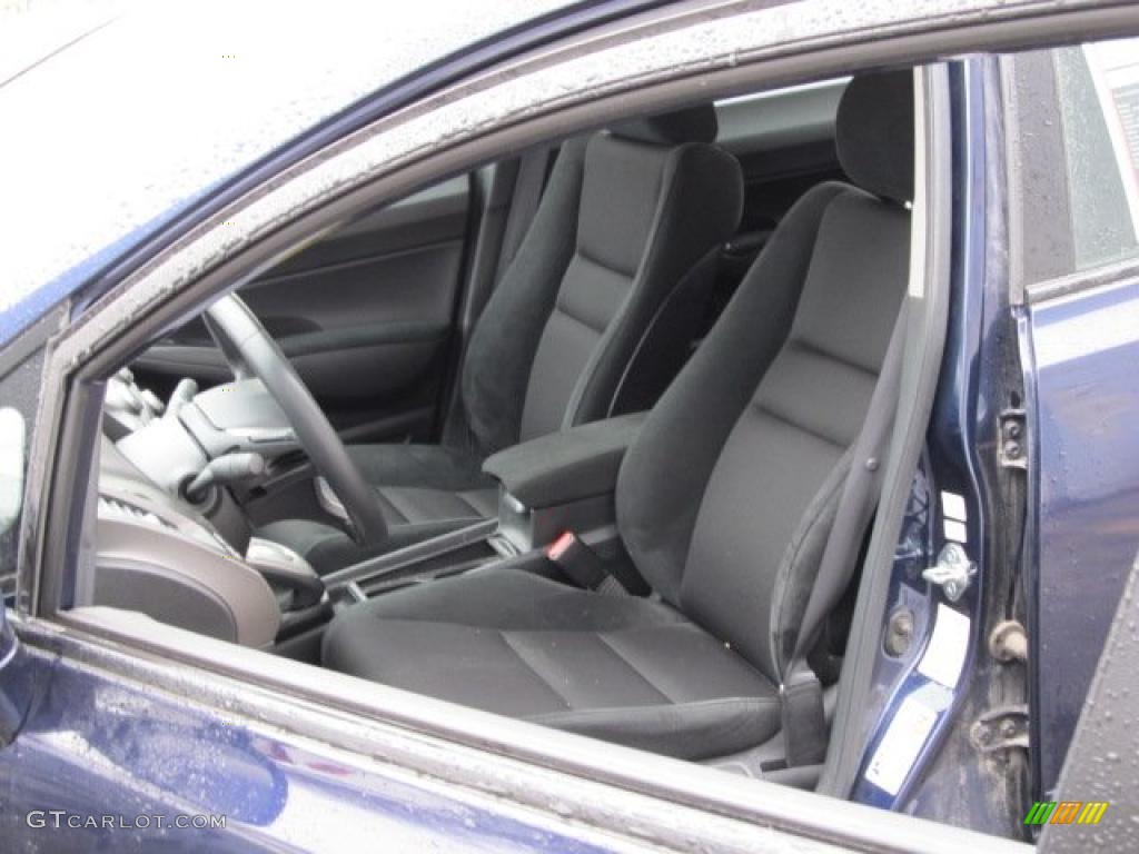 Black Interior 2009 Honda Civic LX-S Sedan Photo #45018483