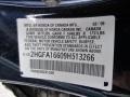 2009 Honda Civic LX-S Sedan Info Tag