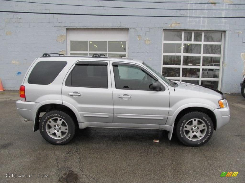 Satin Silver Metallic 2003 Ford Escape Limited 4WD Exterior Photo #45018503