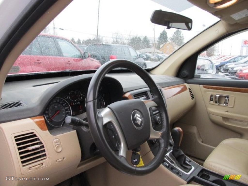 Beige Interior 2009 Suzuki XL7 Luxury AWD Photo #45018967