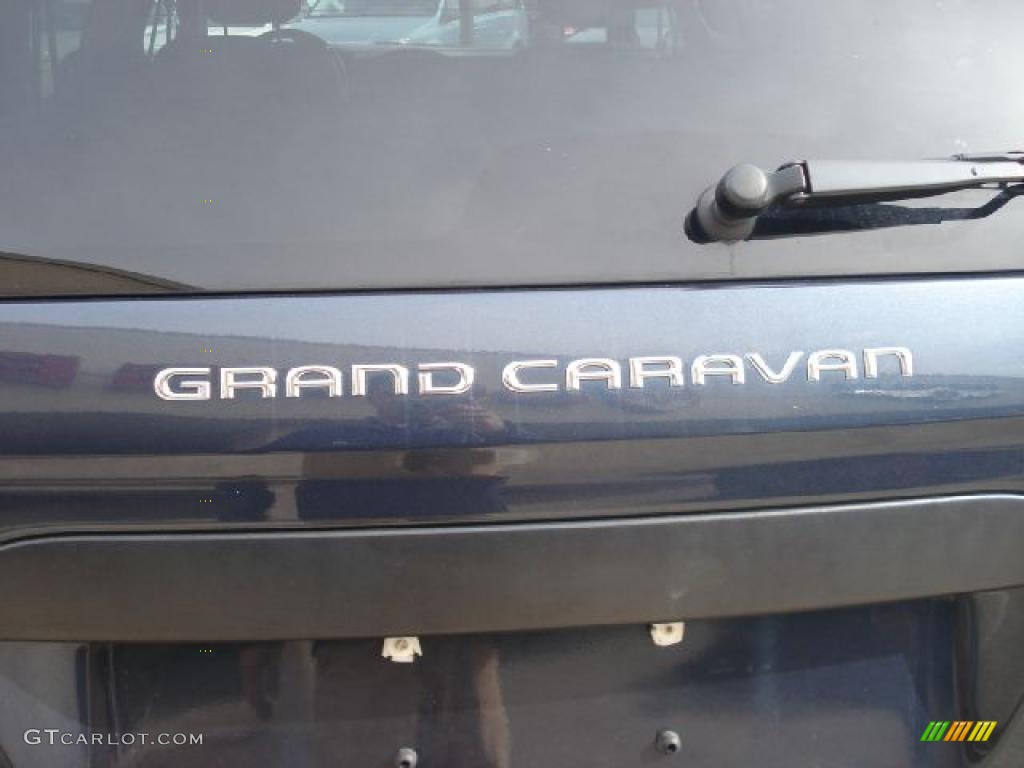 2007 Grand Caravan SE - Modern Blue Pearl / Medium Slate Gray photo #36