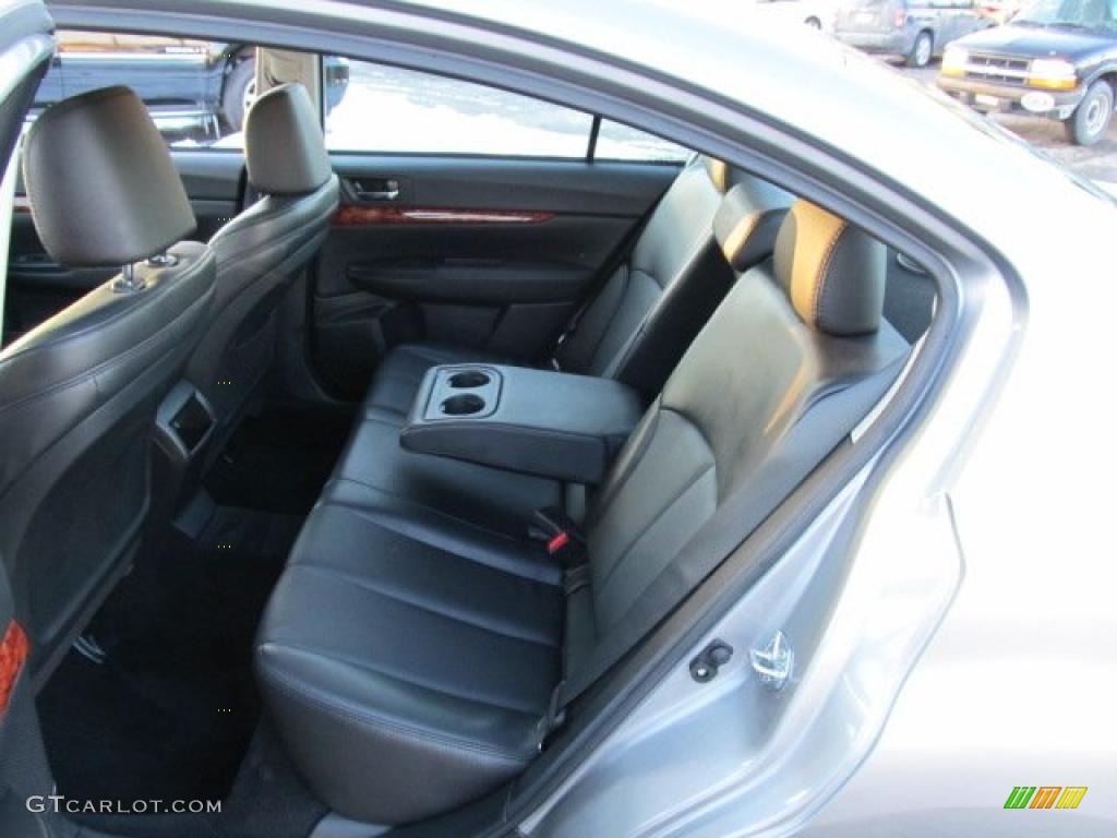 Off Black Interior 2010 Subaru Legacy 2.5i Limited Sedan Photo #45021419