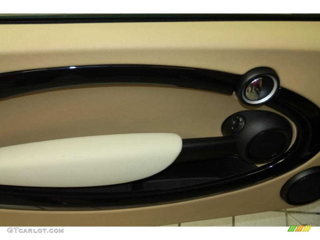 2008 Mini Cooper Hardtop Gravity Tuscan Beige Door Panel Photo #45022389