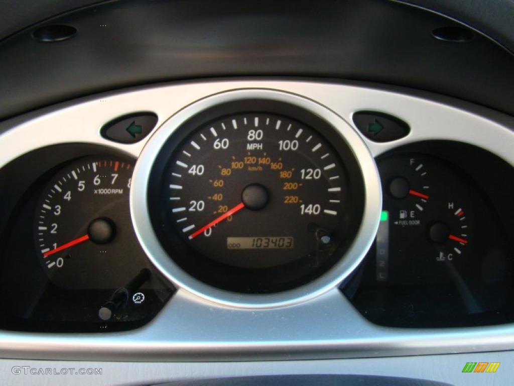 2004 Toyota Highlander I4 Gauges Photo #45022736