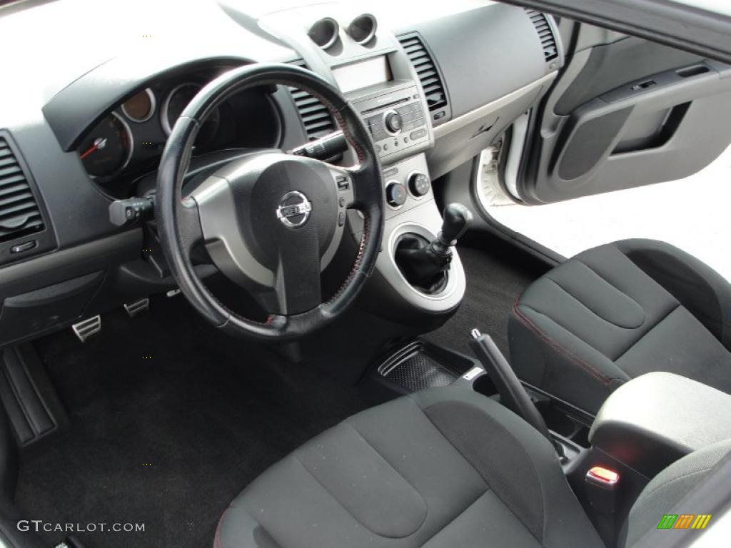 SE-R Charcoal Interior 2008 Nissan Sentra SE-R Spec V Photo #45023141