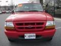 2000 Bright Red Ford Ranger Sport Regular Cab  photo #2