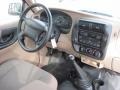 Medium Prairie Tan 2000 Ford Ranger Sport Regular Cab Dashboard