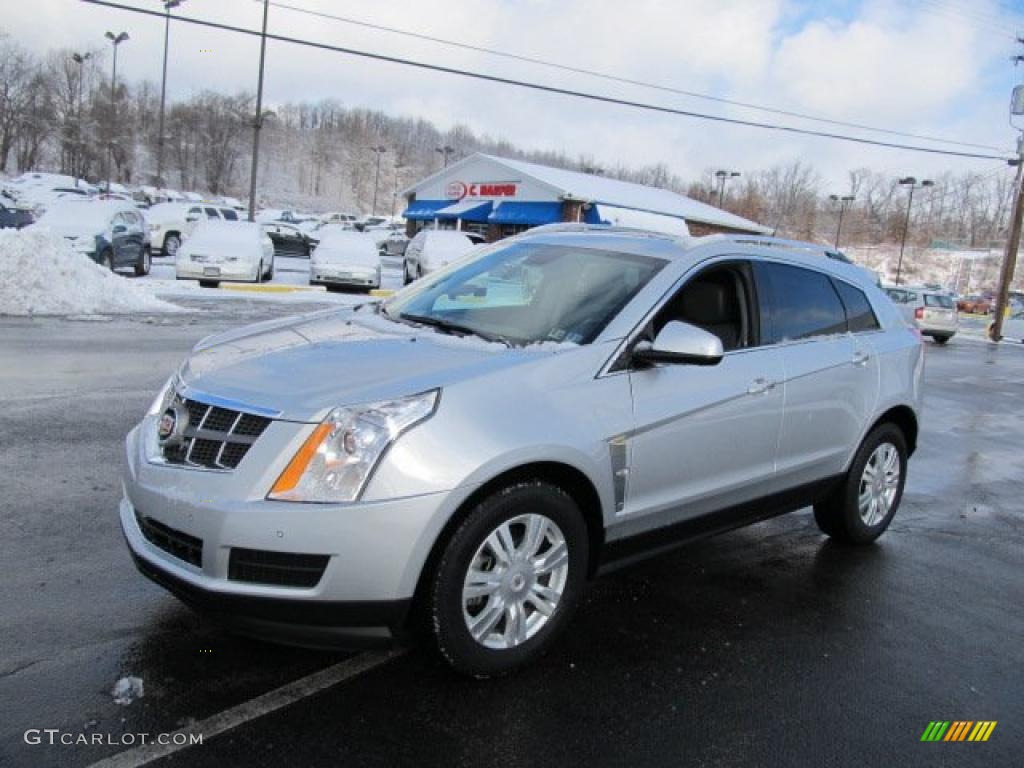Radiant Silver 2010 Cadillac SRX 4 V6 AWD Exterior Photo #45023605