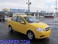 2009 Summer Yellow Chevrolet Aveo LT Sedan  photo #1