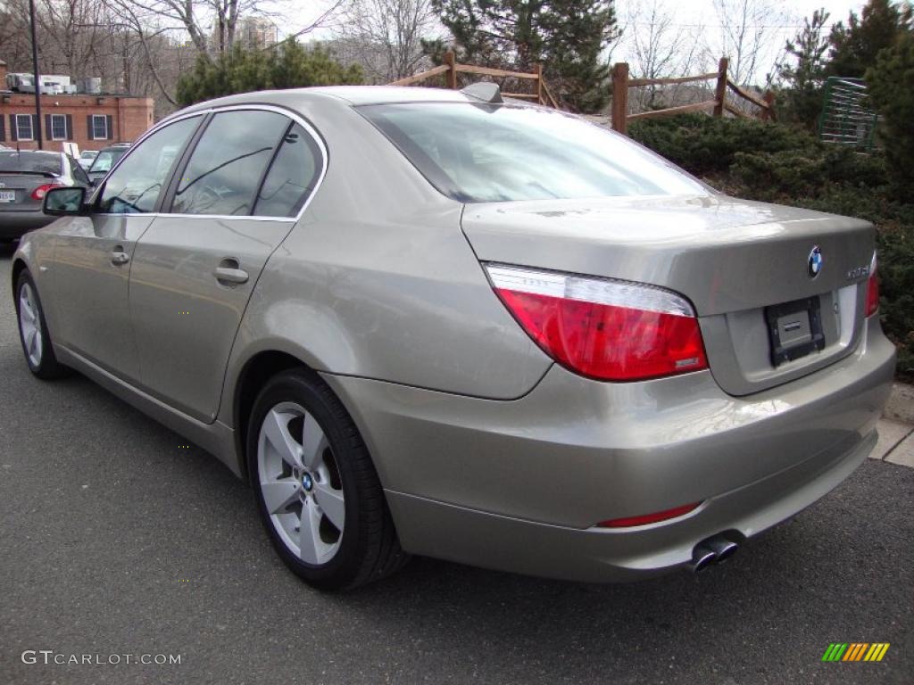 Platinum Bronze Metallic 2008 BMW 5 Series 528xi Sedan Exterior Photo #45024367
