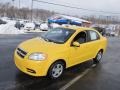 2009 Summer Yellow Chevrolet Aveo LT Sedan  photo #5