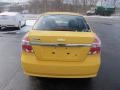 2009 Summer Yellow Chevrolet Aveo LT Sedan  photo #9