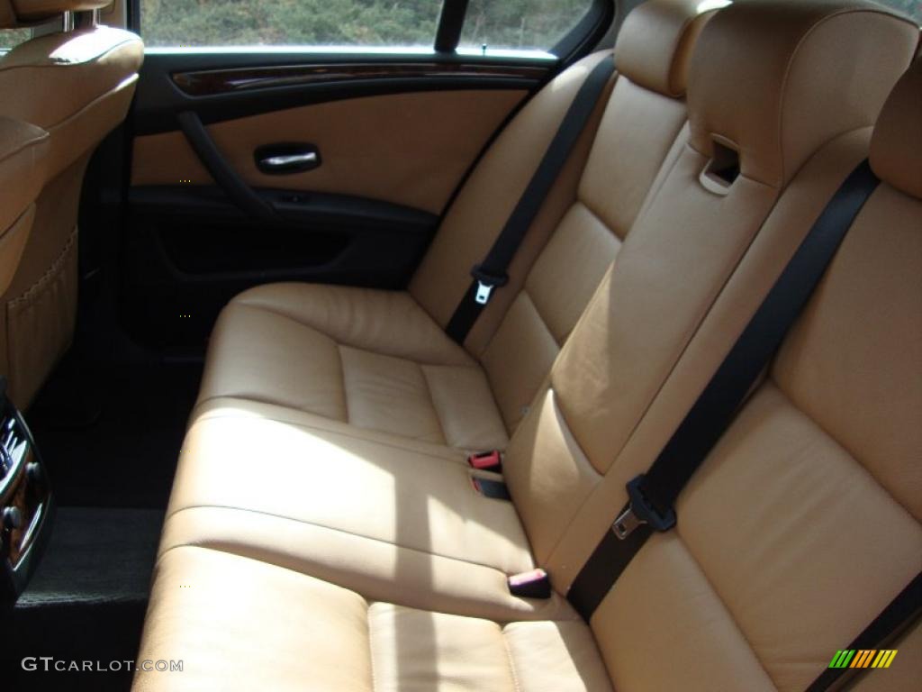 Natural Brown Interior 2008 BMW 5 Series 528xi Sedan Photo #45024593