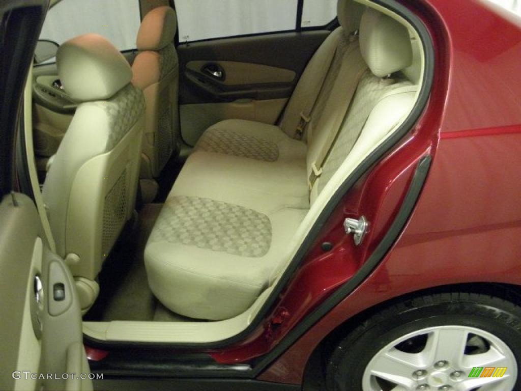 2004 Malibu LS V6 Sedan - Sport Red Metallic / Neutral photo #23