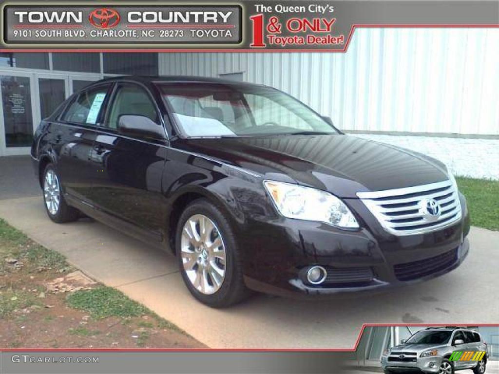 2008 Avalon XLS - Black / Ash Gray photo #1