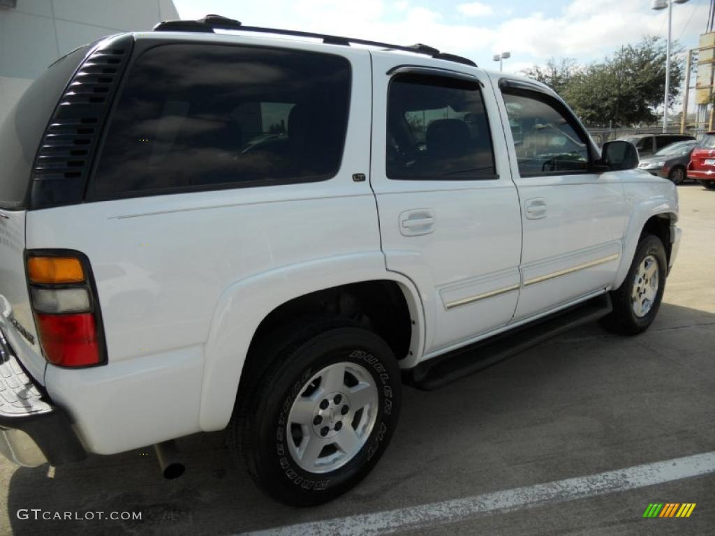 2004 Tahoe LT 4x4 - Summit White / Tan/Neutral photo #7