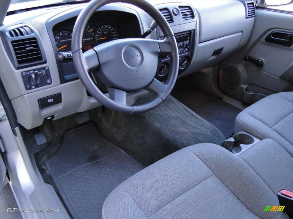 Medium Pewter Interior 2006 Isuzu i-Series Truck i-280 LS Extended Cab Photo #45027093