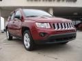 Deep Cherry Red Crystal Pearl 2011 Jeep Compass 2.4 Latitude