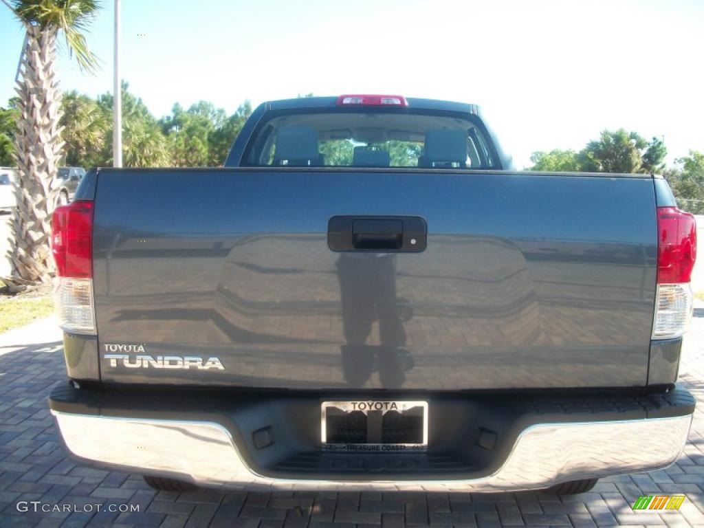 2010 Tundra Double Cab - Slate Gray Metallic / Graphite Gray photo #4