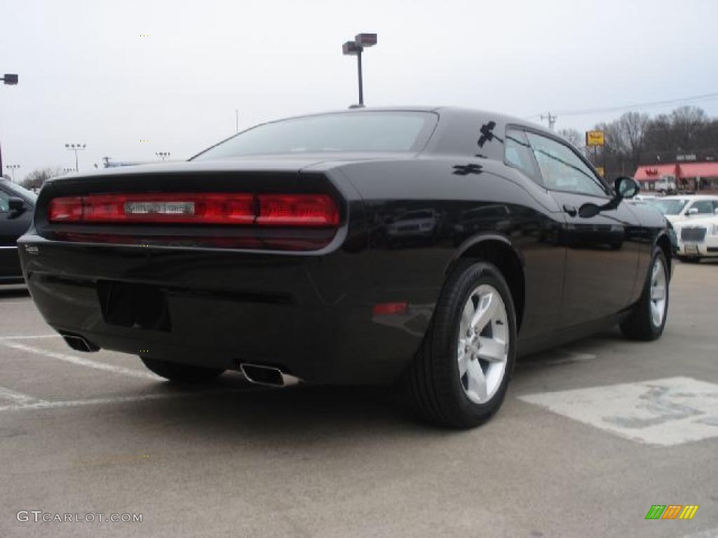 Brilliant Black Crystal Pearl 2011 Dodge Challenger SE Exterior Photo #45028721