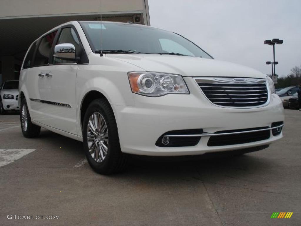Stone White 2011 Chrysler Town & Country Limited Exterior Photo #45028925