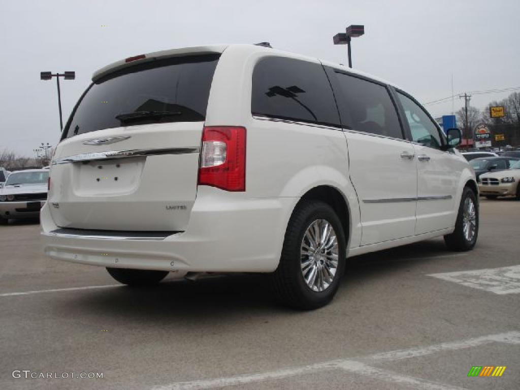 Stone White 2011 Chrysler Town & Country Limited Exterior Photo #45028953