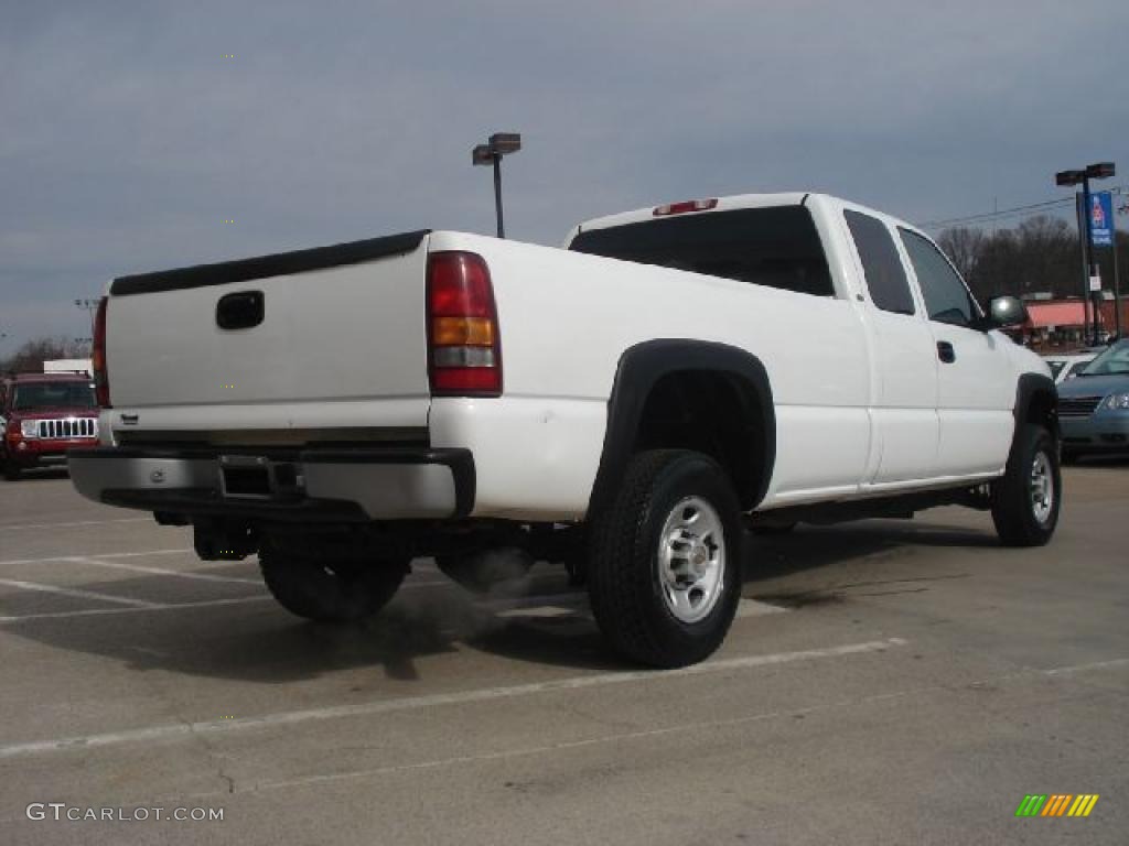 Summit White 2001 Chevrolet Silverado 2500HD LS Extended Cab Exterior Photo #45029197