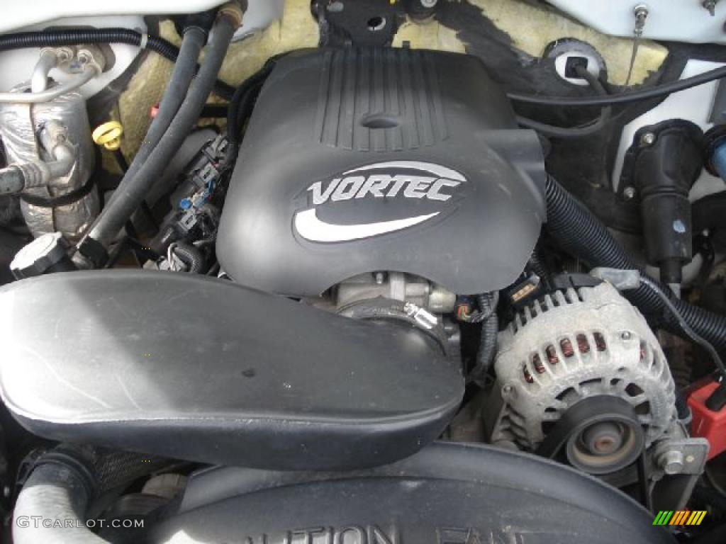 2001 Chevrolet Silverado 2500HD LS Extended Cab 6.0 Liter OHV 16-Valve Vortec V8 Engine Photo #45029489