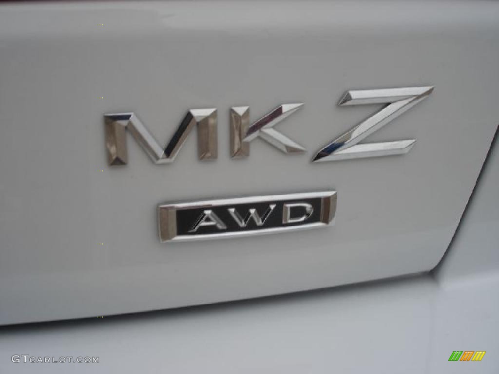 2007 MKZ AWD Sedan - Oxford White / Sand photo #36
